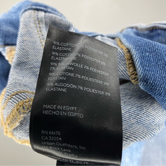 NWT FREE PEOPLE We the Free Jayde Flare Jeans Light Wash 27 - Picture 5 of 5